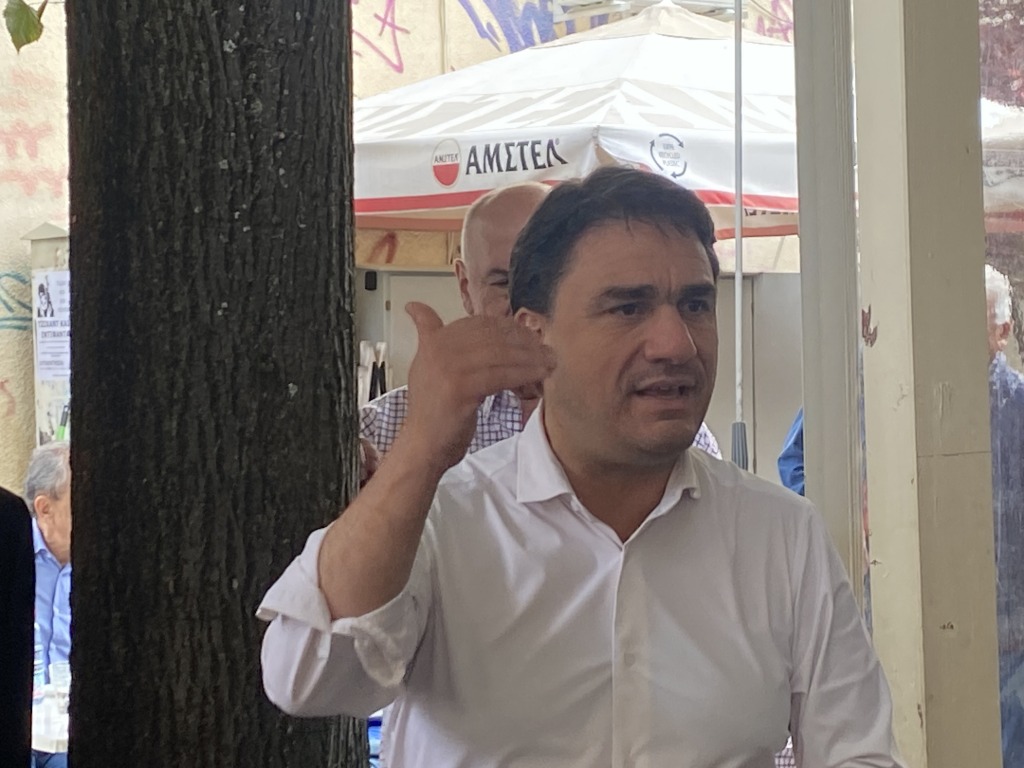 Επίσκεψη και ομιλία του Κώστα Τσουκαλά στο Αγρίνιο (Photos)