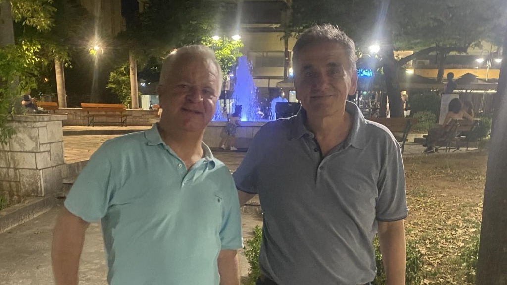 Ο Ευκλείδης Τσακαλώτος στο Agriniodaily. gr (Video- Photos)
