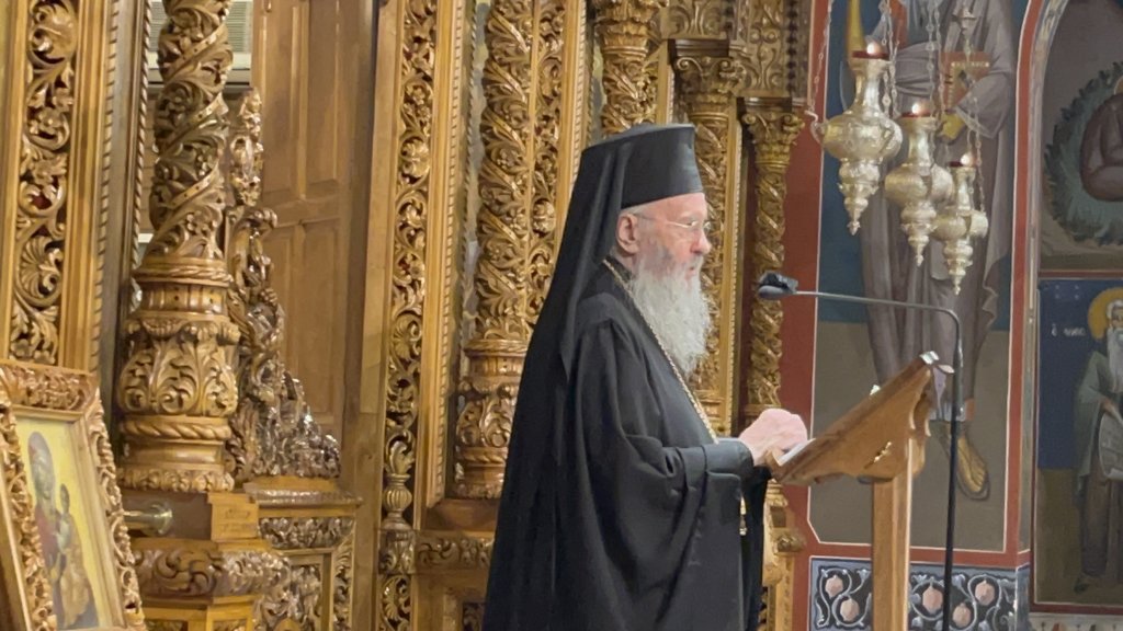 Μητροπολίτης Ναυπάκτου και Αγίου Βλασίου κ. Ιερόθεος: Αγιολογική Διάλεξη για τον Άγιο Σωφρόνιο του Έσσεξ  (Video)