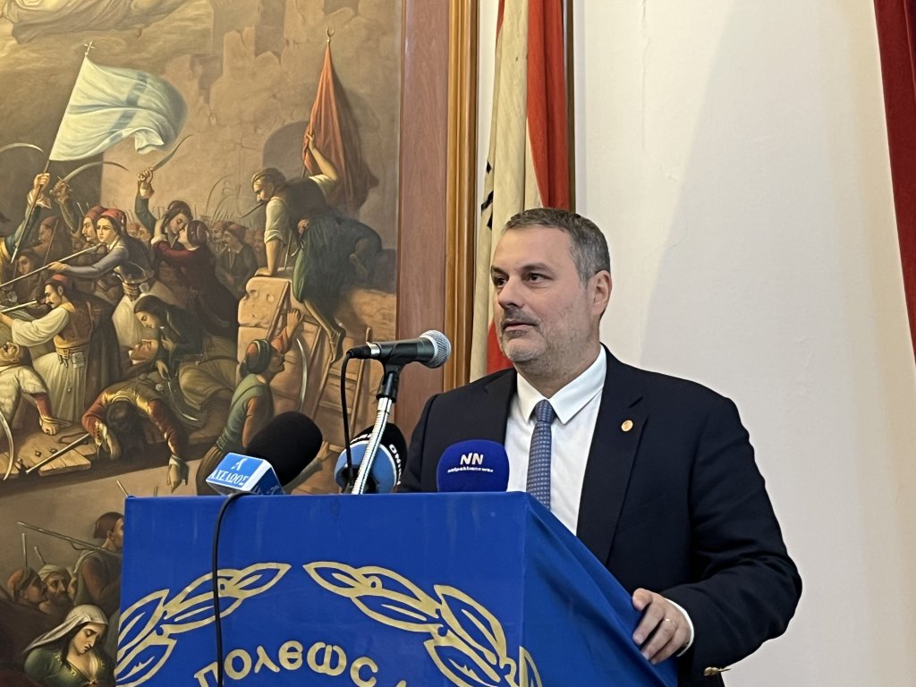 Ι. Π. Μεσολογγίου: O Σπ. Διαμαντόπουλος για τις εκδηλώσεις της 200ης επετείου της Εξόδου (Video)