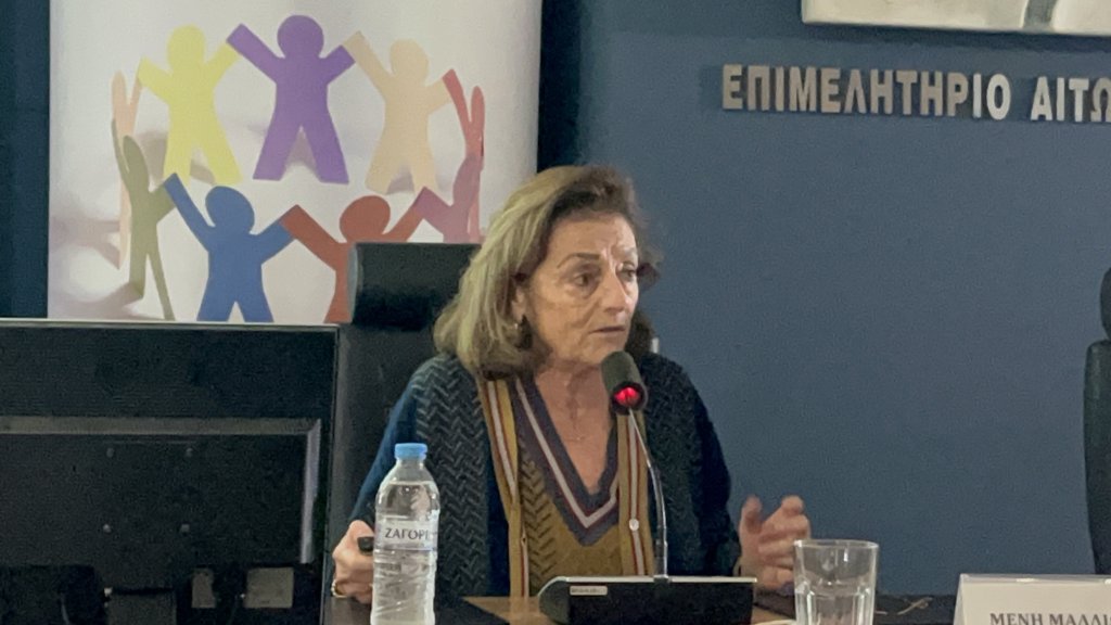 Η Μένη Μαλλιώρη στην εκδήλωση: « Από το Σκοτάδι στο Φως» (Video)