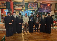 Δείπνο του Εμποροβιομηχανικού  Μεσολογγίου προς τιμήν της Ιεράς Κοινότητας του Αγίου Όρους