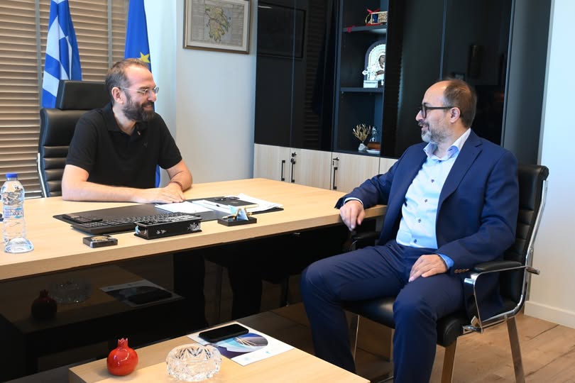 Συνάντηση Φαρμάκη – Μαυραγάνη για την δημόσια ασφάλεια και την βελτίωση της ποιότητας ζωής των πολιτών της Δυτικής Ελλάδα