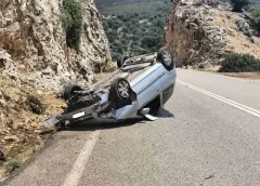 Τροχαίο ατύχημα στην Επαρχιακή Οδό Αστακού – Μύτικα – Από θαύμα δεν είχαμε θύμα