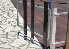 Βανδαλισμοί στην παιδική χαρά και το γηπεδάκι του Παναιτωλίου (Photos)