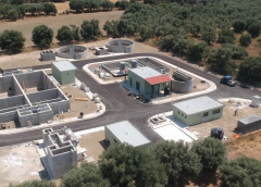 H πρόοδος των  εργασιών του βιολογικού καθαρισμού Βάρνακα, Κανδήλας και Μύτικα (Video από drone)