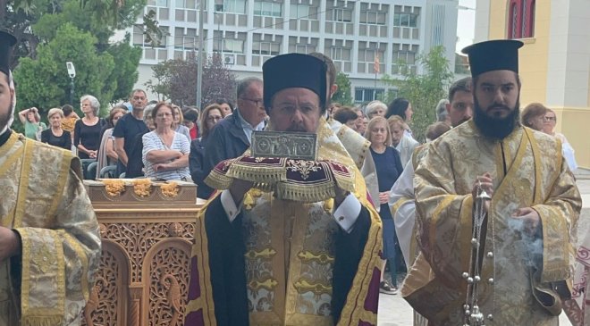 Με κατάνυξη ο Μέγας Εσπερινός του Νεομάρτυρα Αγίου Ιωάννη του Βραχωρίτη στο Αγρίνιο (Videos – Photos)